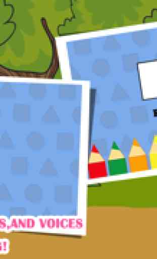 Formas e Cores da criança pré-escolar LIVRE - Tudo em um quebra-cabeça Jogos Educativos para Crianças 2