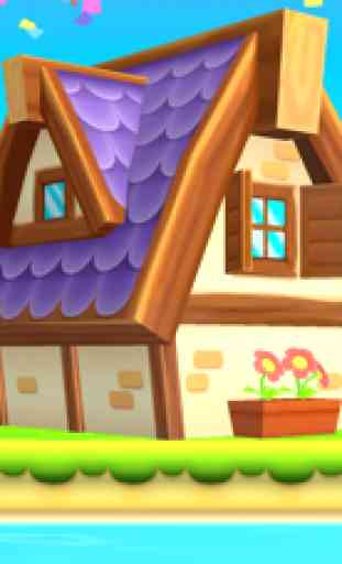 Shapes Builder - Puzzles e jogos educativos de formas geométricas e Tangram para crianças, by PlayToddlers (versão gratis) 3