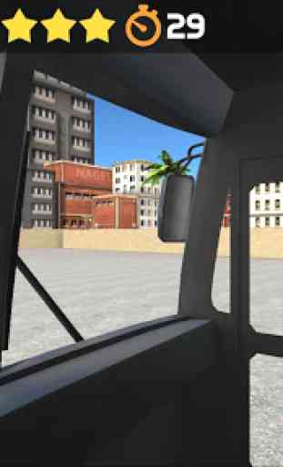 Estacionamento de autocarro 3D 3