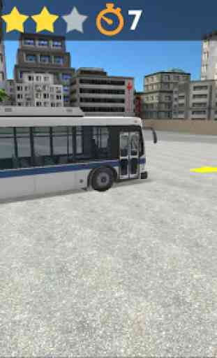Estacionamento de autocarro 3D 4