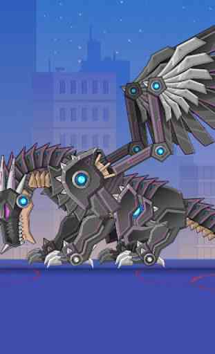 Robot Black Dragon Toy War 3