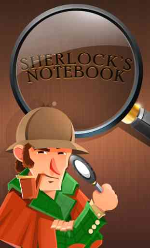 Sherlock's Notebook - Jogo Puzzle de Caça-Palavras 3