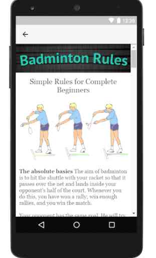 Badminton Rules 3