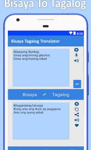 Bisaya to Tagalog Translator 1
