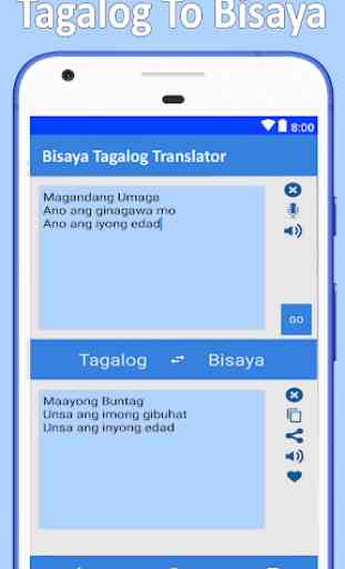 Bisaya to Tagalog Translator 2