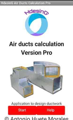 Calculation of Air Ducts PRO 1