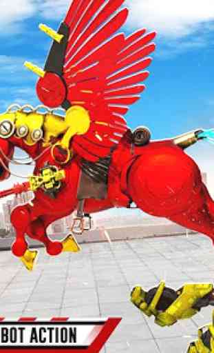 cavalo-voador herói robô vaqueiro jogos de robô 1