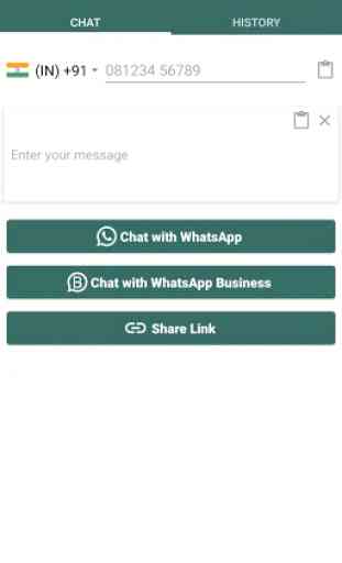 Chat Aberto para WhatsApp - Mensagem Direta 1