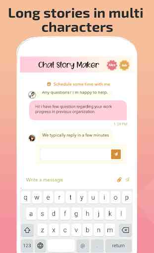Chat & Texting Stories Creator – Video Maker 1