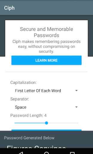 Ciph - XKCD Passwords 3
