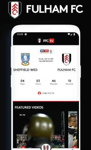 FFCtv – Fulham FC TV App 1