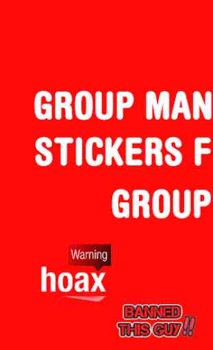 Group Management Stickers for Whatsapp 1