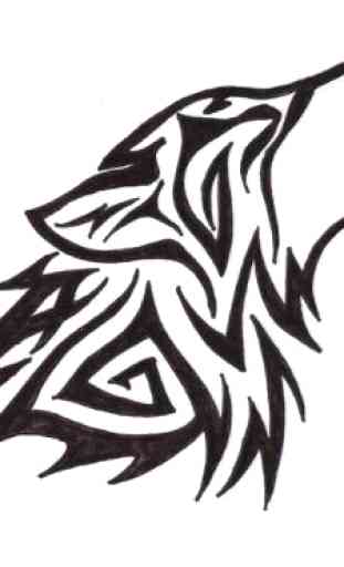 Idéia de tatuagem de lobos 1