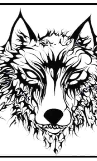 Idéia de tatuagem de lobos 4