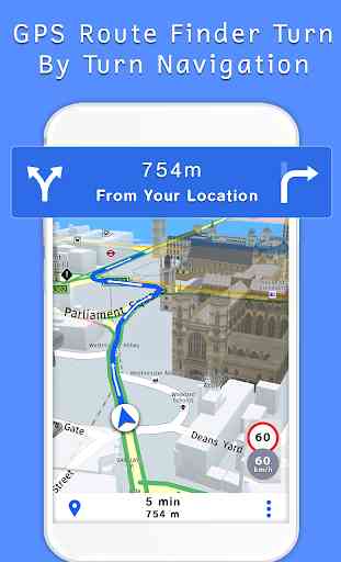 Mapa de alertas de tráfego GPS Rota 1