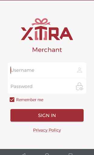 Merchant App for Xtra 1