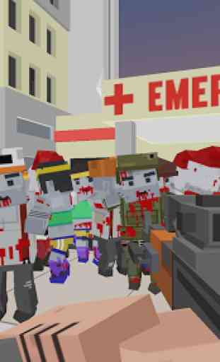 Multiplayer Zombie Survival Pixel 3D 1