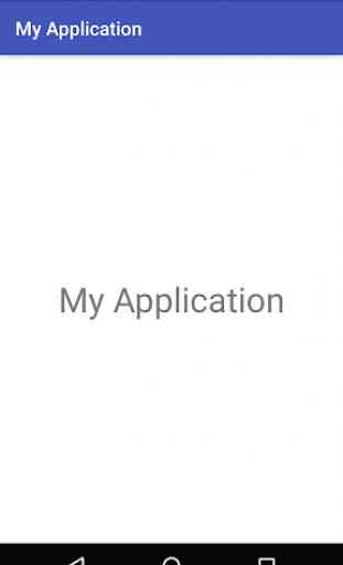 My Application 1