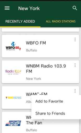 New York Radio Stations - USA 1
