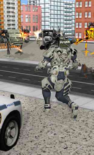 Police Robot Transform: Police Force Story 4