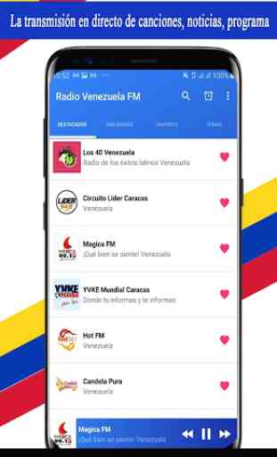 Rádio Venezuela FM + AM + Rádios da Venezuela 1