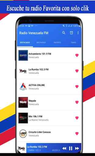 Rádio Venezuela FM + AM + Rádios da Venezuela 4