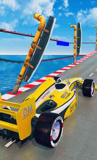 Top Speed Formula Car Stunts Robot Transform Games 4