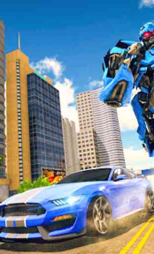 Ultimate Robot Car transforming game 1