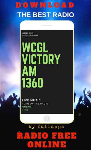 WCGL Victory AM 1360 WCGL ONLINE FREE APP RADIO 1