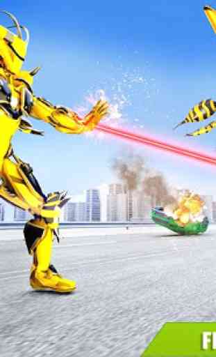 abelha voadora faz batalha de robôs jogos de robôs 3