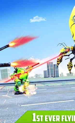 abelha voadora faz batalha de robôs jogos de robôs 4