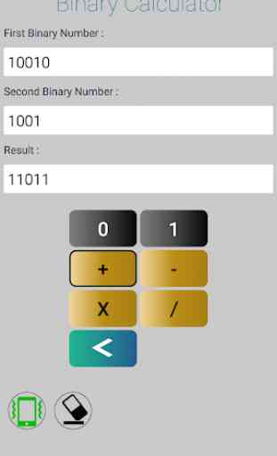 Calculadora binária 1