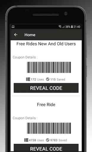 Coupons for Uber Rideshare Free Rides 2