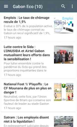 Gabon Actu/Newspapers 4
