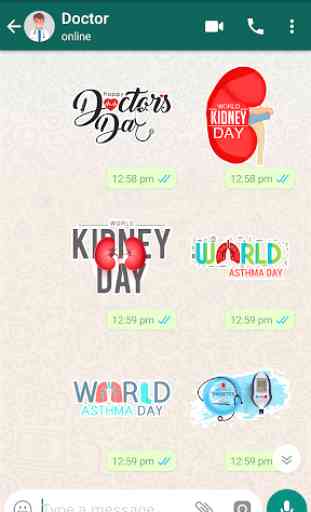 Medical Stickers for Whatsapp 2
