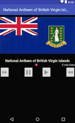 National Anthem of British Virgin Islands 1