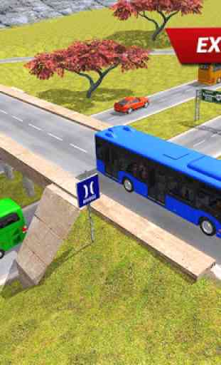 Ônibus ônibus 2018 ônibus da cidade dirigindo jogo 4