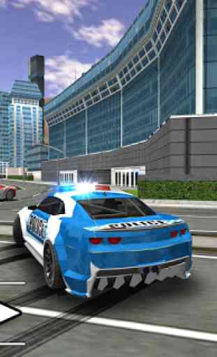 Police Car Real Drift Simulator 4
