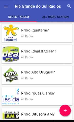 Rio Grande do Sul Todas as estações de rádio 1