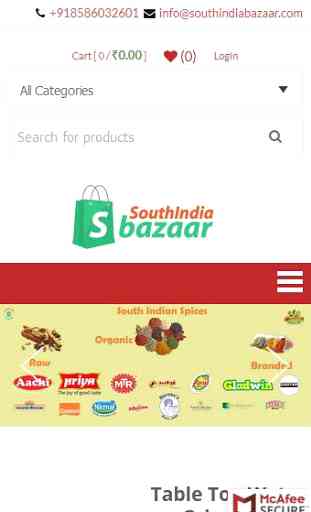 South India Bazaar 1