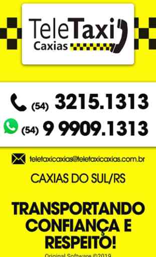 Tele Táxi Caxias 30% de desconto 1