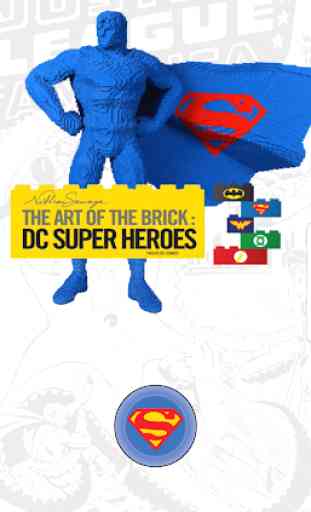 The Art of the Brick: DC Super Heroes 1