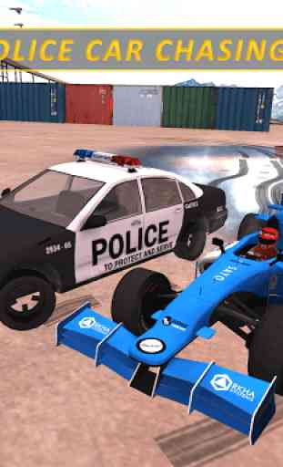 carro de fórmula - perseguição policial louca 2020 1