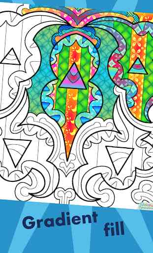 Colorju Symmetric Mandala Coloring Book 3