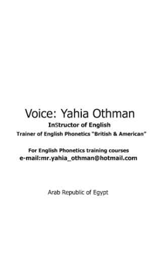 English Phonetics IPA (Mr Yahia Othman) 2