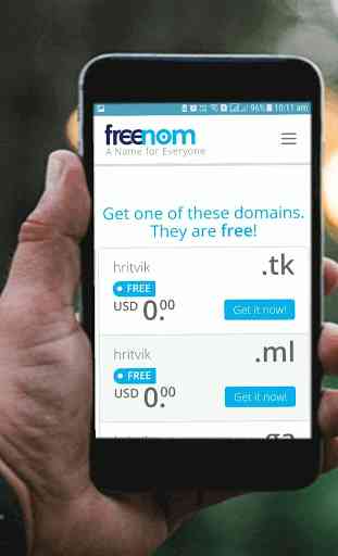 Freenom world (Get free domain) 4