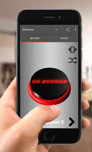 OK Boomer Button 2