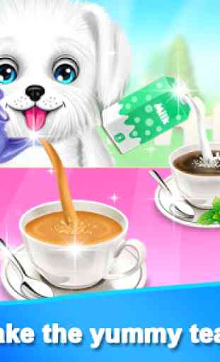 Puppy Surprise Tea Party - Pet Party Game 1