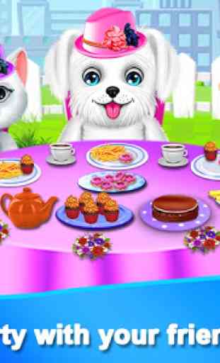 Puppy Surprise Tea Party - Pet Party Game 4
