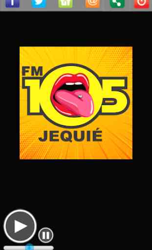 Rádio 105 FM - Jequié - Bahia 3